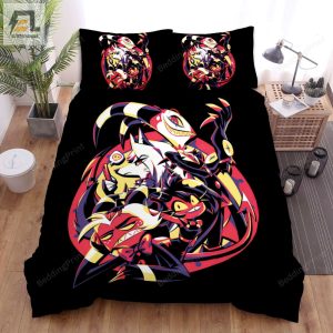 Helluva Boss Movie Digital Art 2 Bed Sheets Duvet Cover Bedding Sets elitetrendwear 1 1