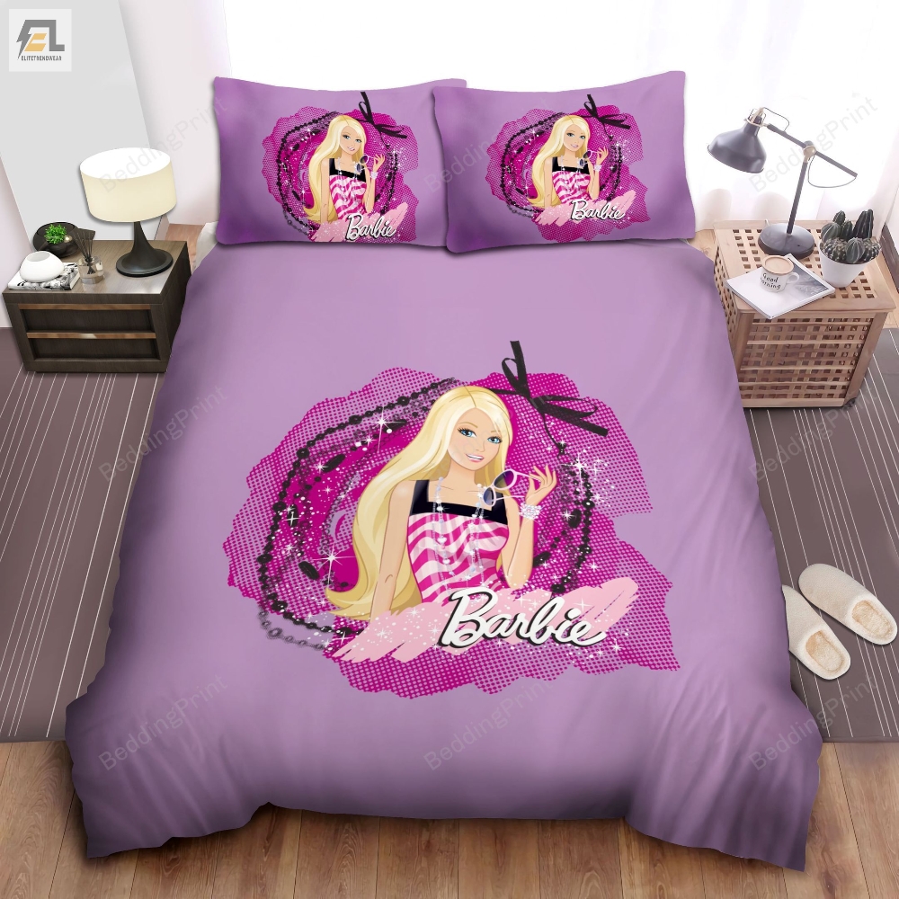 Gorgeous Barbie Bed Sheets Duvet Cover Bedding Sets 