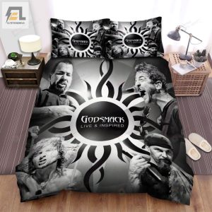 Godsmack Album Cover Live Inspired Bed Sheets Spread Comforter Duvet Cover Bedding Sets elitetrendwear 1 1