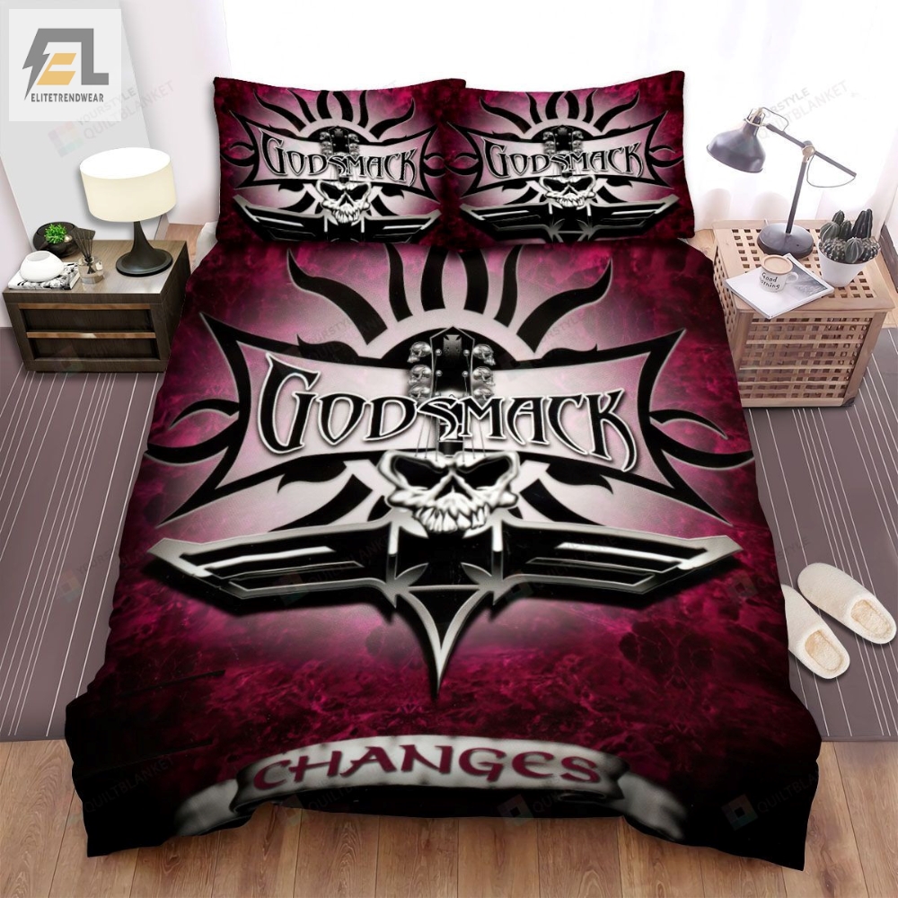 Godsmack Album Cover Changes Bed Sheets Spread Comforter Duvet Cover Bedding Sets 