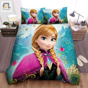 Frozen Anna Original Figure Bed Sheets Duvet Cover Bedding Sets elitetrendwear 1 1