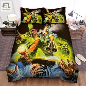 Evil Dead Ii Movie Poster 2 Bed Sheets Spread Comforter Duvet Cover Bedding Sets elitetrendwear 1 1