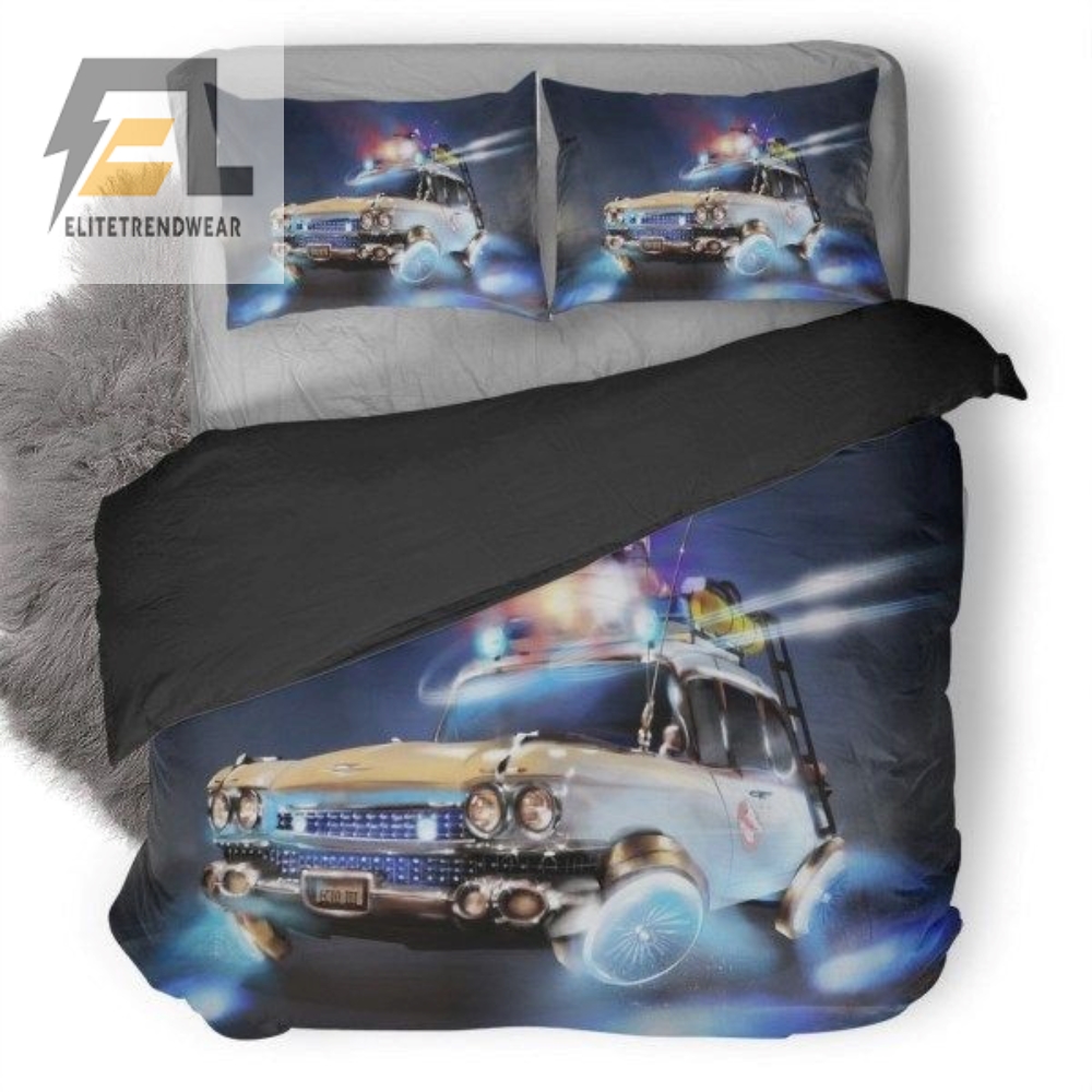 Ecto Ghostbusters Duvet Cover Bedding Set 
