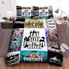 Eat Sleep Fortnite Repeat Bedding Set For Fans Duvet Cover Pillow Cases elitetrendwear 1