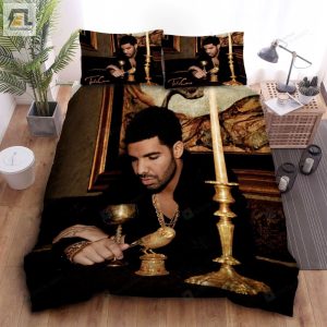 Drake Take Care Album Art Cover Bed Sheets Spread Duvet Cover Bedding Sets elitetrendwear 1 1