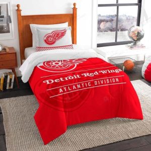 Detroit Red Wings Bedding Set Duvet Cover Pillow Cases elitetrendwear 1 1