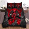 Deadpool Icon Bed Sheets Spread Duvet Cover Bedding Sets elitetrendwear 1