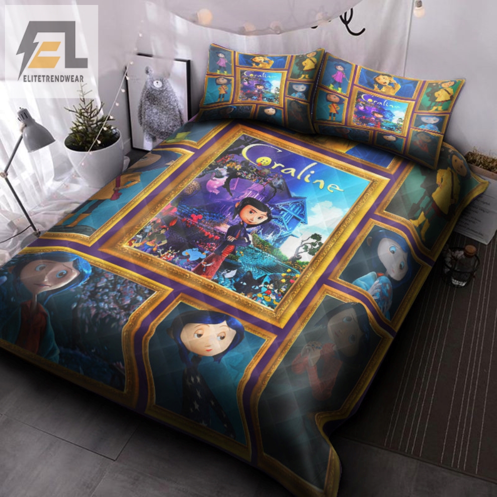 Coraline Jones Quilt Bed Set 