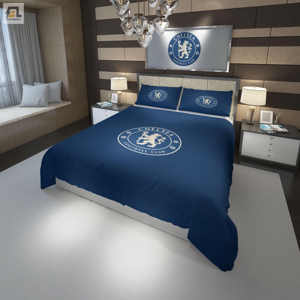Chelsea Fc Football Club 1 Duvet Cover Bedding Set 