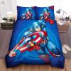 Captain America Comic Bed Sheets Duvet Cover Bedding Sets elitetrendwear 1