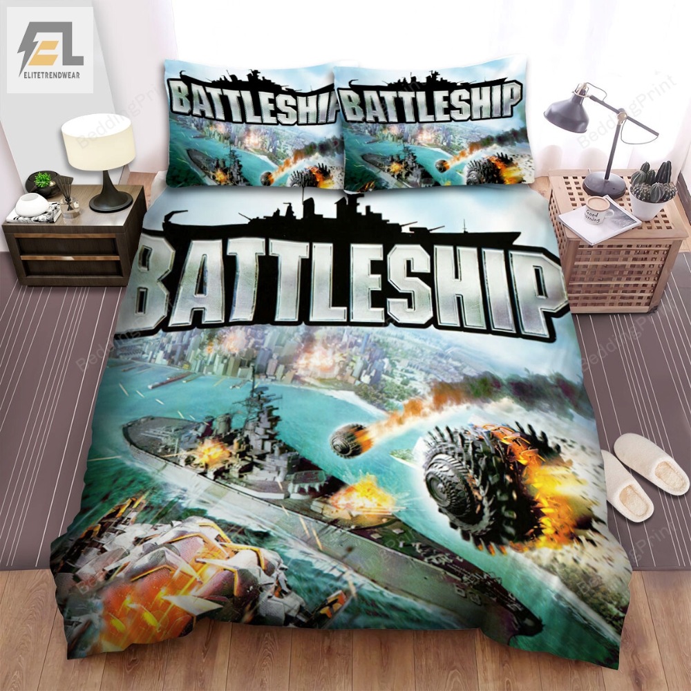 Battleship Movie Poster 8 Bed Sheets Duvet Cover Bedding Sets 