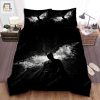 Batman The Dark Knight Rises Black White Poster Bed Sheets Duvet Cover Bedding Sets elitetrendwear 1