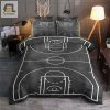 Basketball Court Illustration Bedding Set For Fans Duvet Cover Pillow Cases elitetrendwear 1