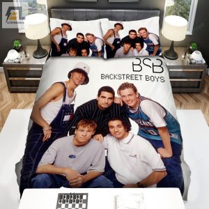 Backstreet Boys 90S Image Bed Sheets Spread Duvet Cover Bedding Sets elitetrendwear 1 1