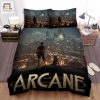 Arcane 2021 Movie Poster Bed Sheets Duvet Cover Bedding Sets elitetrendwear 1