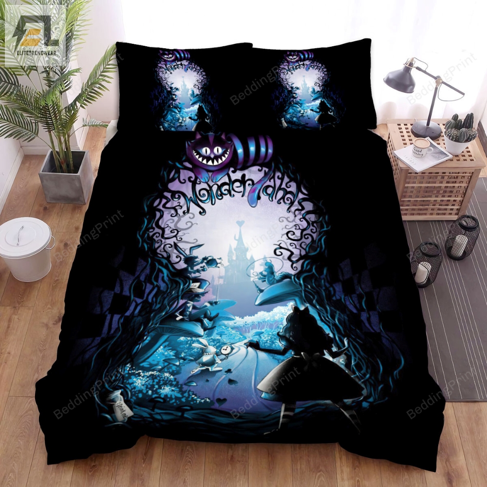 Alice In Wonderland I 2010 Collection Movie Poster Bed Sheets Duvet Cover Bedding Sets 