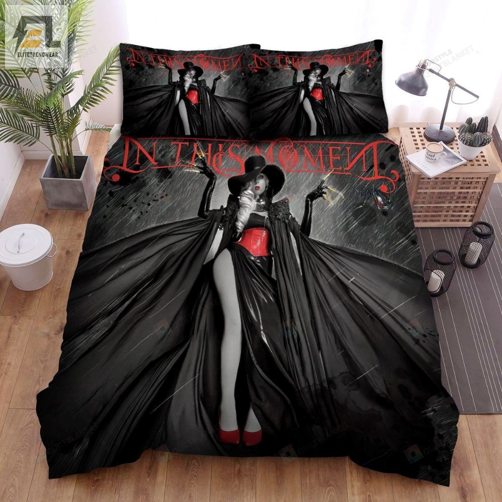 Album Black Widow In This Moment Bed Sheets Spread Comforter Duvet Cover Bedding Sets 