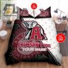 Alabama Crimson Tide Duvet Cover Set Nfl Team elitetrendwear 1