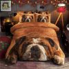 Adorable Bulldog Lying Bed Sheets Duvet Cover Bedding Sets Perfect Gifts For Bulldog Lover Gifts For Birthday Christmas Thanksgiving elitetrendwear 1