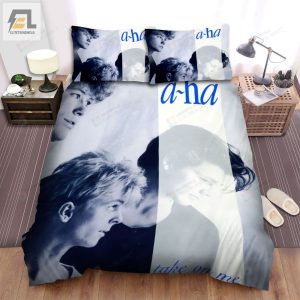 Aha Music Band Take On Me Long Version Bed Sheets Spread Comforter Duvet Cover Bedding Sets elitetrendwear 1 1