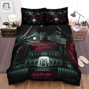 A Nightmare On Elm Street Movie Art Bed Sheets Spread Comforter Duvet Cover Bedding Sets Ver 15 elitetrendwear 1 1