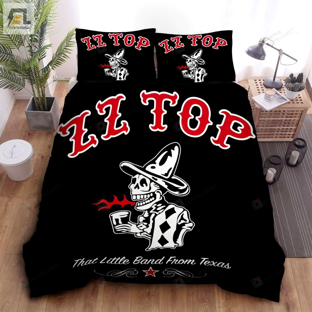 Zz Top That Little Band From Texas Bed Sheets Spread Duvet Cover Bedding Sets 