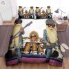 Zz Top Art Of Old Band Bed Sheets Spread Duvet Cover Bedding Sets elitetrendwear 1