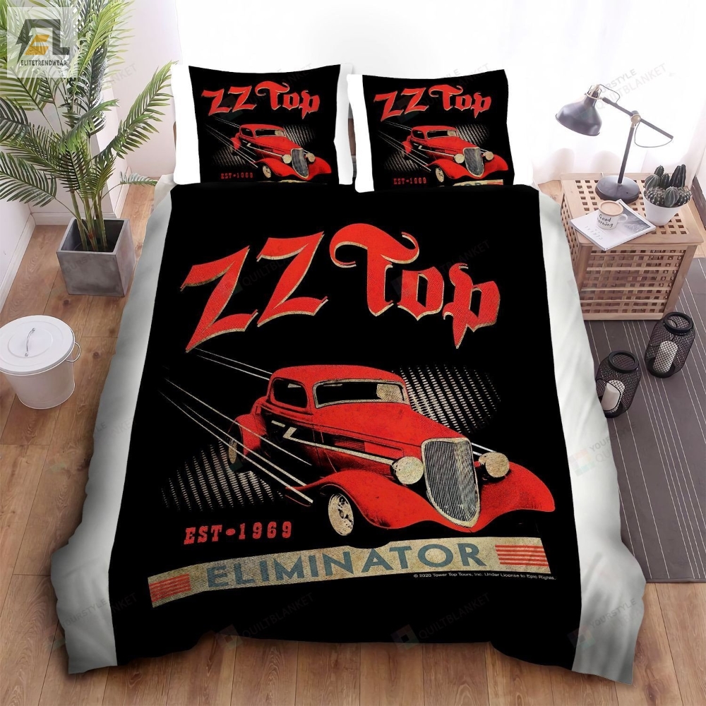 Zz Top Eliminator Car Poster Bed Sheets Spread Duvet Cover Bedding Sets 