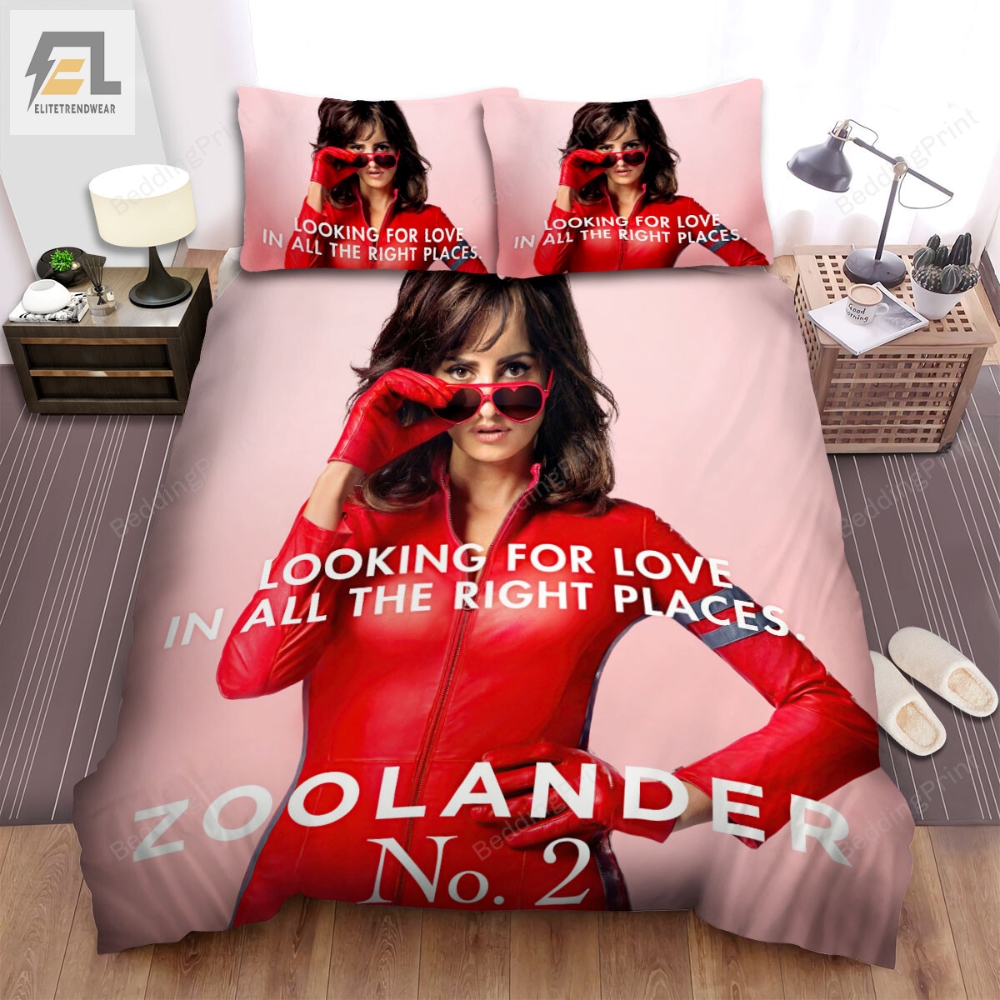 Zoolander 2 2016 Valentina Valencia Movie Poster Ver 1 Bed Sheets Duvet Cover Bedding Sets 