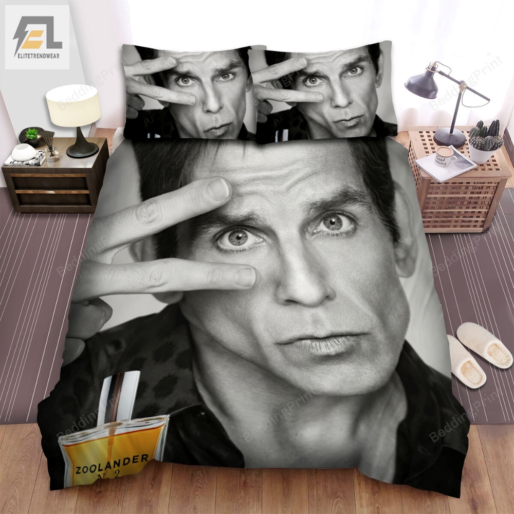 Zoolander 2 2016 Derek Long Time No Z Movie Poster Bed Sheets Duvet Cover Bedding Sets 