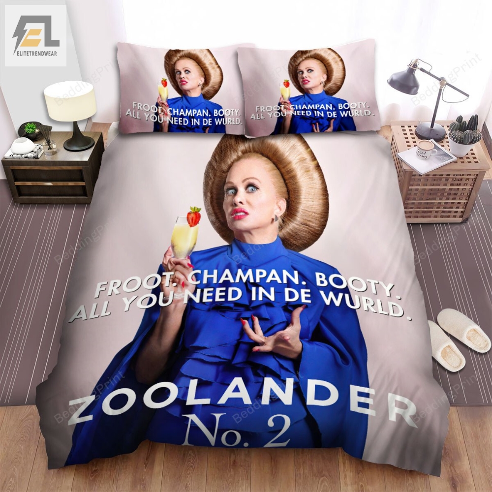 Zoolander 2 2016 Alexanya Atoz Movie Poster Ver 1 Bed Sheets Duvet Cover Bedding Sets 