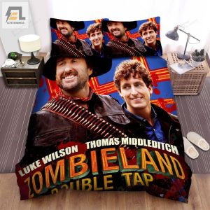 Zombieland Double Tap Movie Poster Xvii Bed Sheets Spread Comforter Duvet Cover Bedding Sets elitetrendwear 1 1