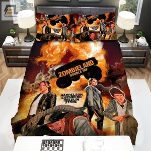 Zombieland Double Tap Movie Poster Ii Bed Sheets Spread Comforter Duvet Cover Bedding Sets elitetrendwear 1 1