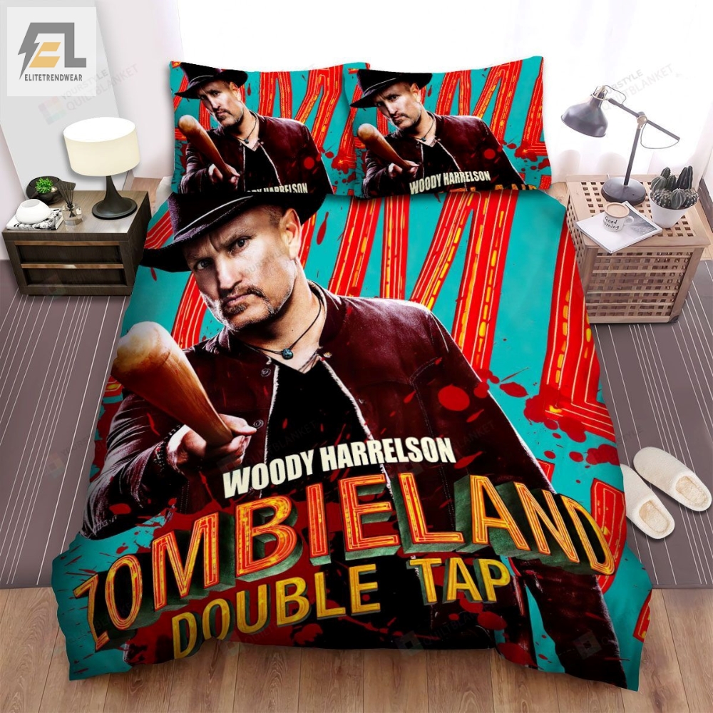 Zombieland Double Tap Movie Hat Photo Bed Sheets Spread Comforter Duvet Cover Bedding Sets 