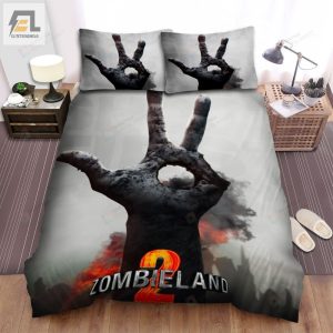 Zombieland Double Tap Movie Dark Photo Bed Sheets Spread Comforter Duvet Cover Bedding Sets elitetrendwear 1 1