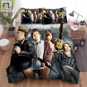 Zombieland Poster Ver4 Bed Sheets Spread Comforter Duvet Cover Bedding Sets elitetrendwear 1 1