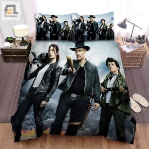 Zombieland Poster Ver3 Bed Sheets Spread Comforter Duvet Cover Bedding Sets elitetrendwear 1 1