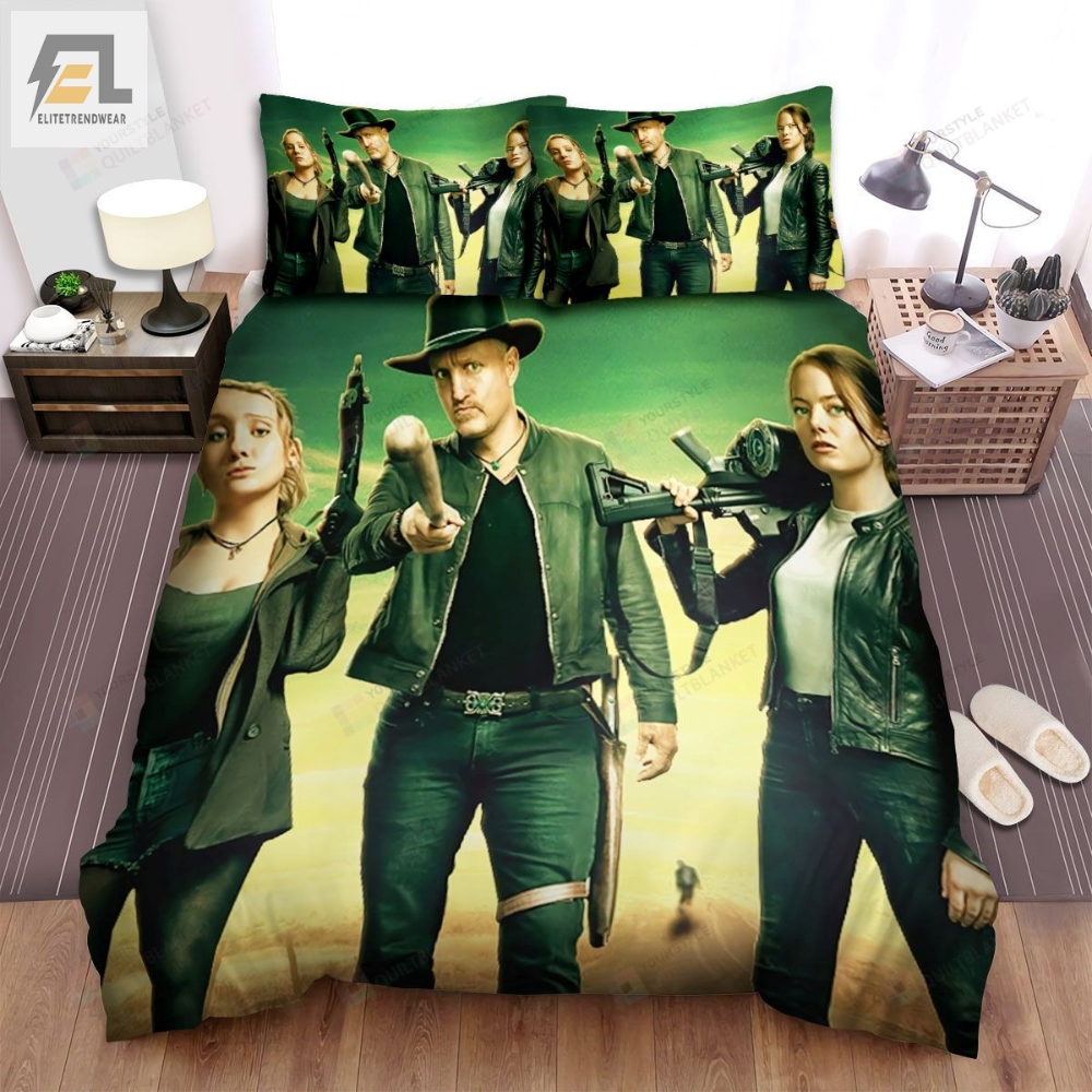 Zombieland Poster Bed Sheets Spread Comforter Duvet Cover Bedding Sets 