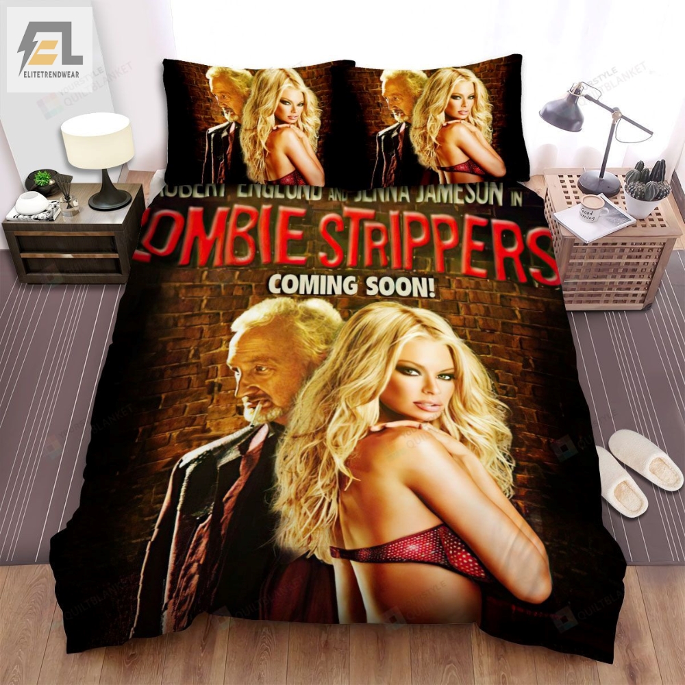 Zombie Strippers Jenna Jameson Â Kat Â Poster Bed Sheets Spread Comforter Duvet Cover Bedding Sets 
