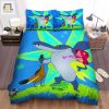 Zig And Sharko Marina Is Safe Bed Sheets Spread Duvet Cover Bedding Sets elitetrendwear 1