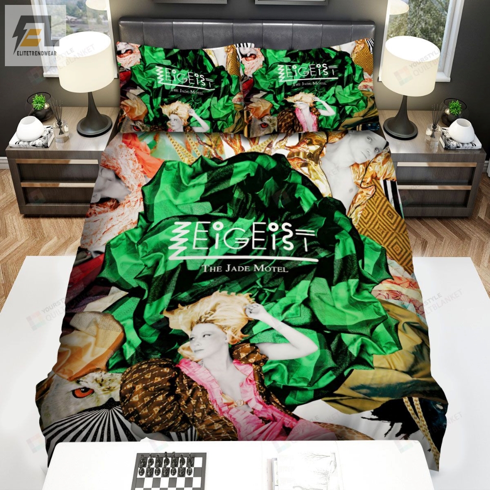 Zeitgeist Music Band The Jade Motel Album Cover Bed Sheets Spread Comforter Duvet Cover Bedding Sets 
