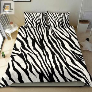 Zebra Print Bed Sheets Spread Duvet Cover Bedding Sets elitetrendwear 1 1