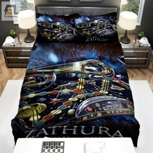 Zathura A Space Adventure Movie Art 2 Bed Sheets Duvet Cover Bedding Sets elitetrendwear 1 1