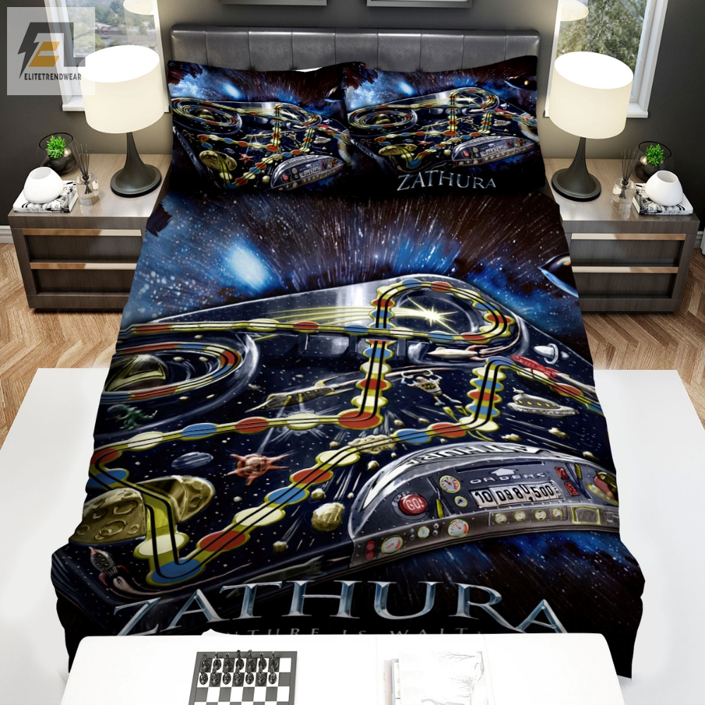 Zathura A Space Adventure Movie Art 2 Bed Sheets Duvet Cover Bedding Sets 