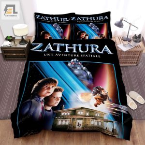 Zathura A Space Adventure Danny Poster Bed Sheets Duvet Cover Bedding Sets elitetrendwear 1 1