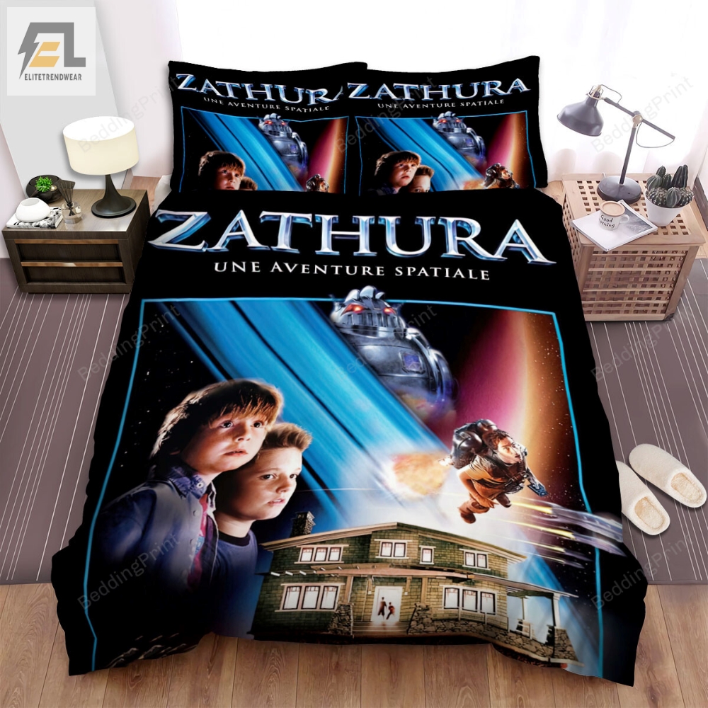 Zathura A Space Adventure Danny Poster Bed Sheets Duvet Cover Bedding Sets 