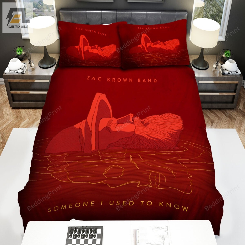 Zac Brown Band Someone I Used To Know Bed Sheets Duvet Cover Bedding Sets 
