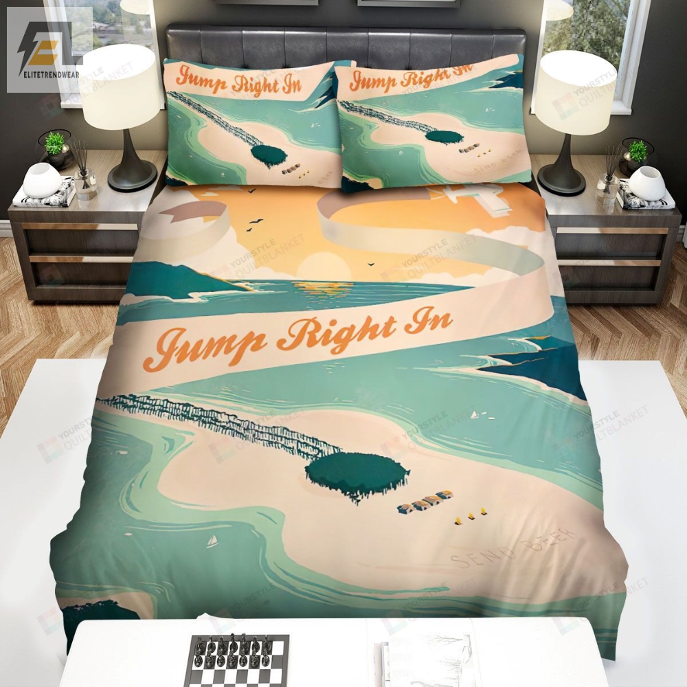 Zac Brown Band Jump Right In Poster Bed Sheets Spread Comforter Duvet Cover Bedding Sets 