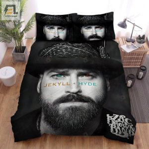 Zac Brown Band Jekyll Hyde Album Cover Bed Sheets Spread Comforter Duvet Cover Bedding Sets elitetrendwear 1 1