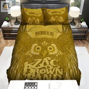 Zac Brown Band Concert With Blackberry Smoke Poster Bed Sheets Spread Comforter Duvet Cover Bedding Sets elitetrendwear 1 1